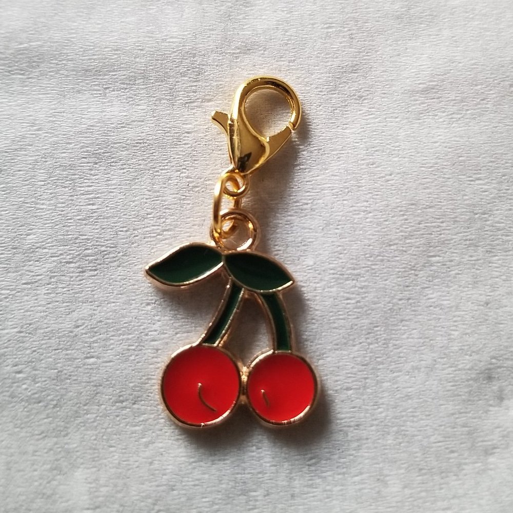 Cherries Fruit Charm